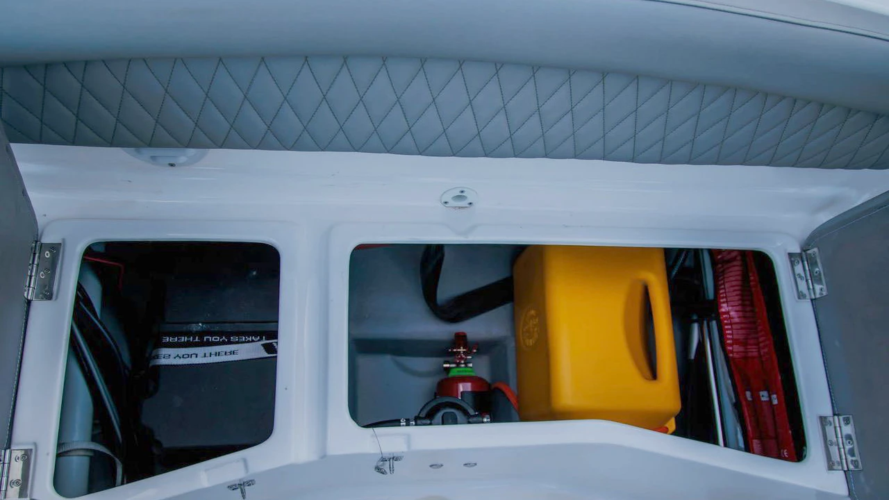 Bilge pump compartment
