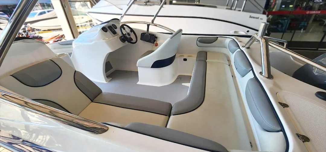 Interior seating of a boat
